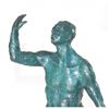 Image 11 : Geometric Man on Marble Base Bronze Sculpture