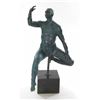 Image 3 : Geometric Man on Marble Base Bronze Sculpture