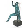 Image 4 : Geometric Man on Marble Base Bronze Sculpture