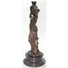 Image 3 : Maiden Holding a Water Jug Bronze Sculpture