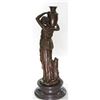Image 4 : Maiden Holding a Water Jug Bronze Sculpture