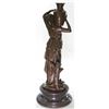 Image 5 : Maiden Holding a Water Jug Bronze Sculpture