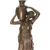 Image 9 : Maiden Holding a Water Jug Bronze Sculpture