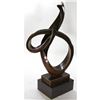 Image 1 : Abstract Cubism Bronze Sculpture