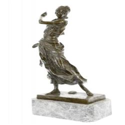young lady Bronze Sculpture