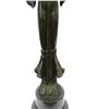 Image 8 : Torch of Victory Tall Woman Bronze Statue