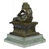 Image 2 : Sitting Egyptian Nude Princess Bronze Sculpture