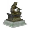 Image 4 : Sitting Egyptian Nude Princess Bronze Sculpture