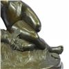 Image 3 : Ernst Nude Woman with Butterfly Bronze Sculpture