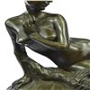 Image 4 : Ernst Nude Woman with Butterfly Bronze Sculpture