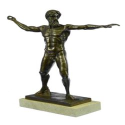Atlantis Poseidon Neptune Sea God Bronze Sculpture