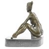Image 2 : Abstract Female Gymnast Bronze Sculpture