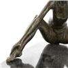 Image 7 : Abstract Female Gymnast Bronze Sculpture