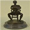 Image 1 : Strong Nude Woman Bronze Statue