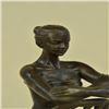 Image 2 : Strong Nude Woman Bronze Statue