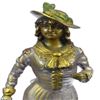 Image 2 : French Gal Bronze Figurine on Marble Base Sculpture