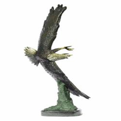 Large Eagle Bronze Sculpture