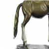Image 3 : Racing Horse the Final Furlong Bronze Sculpture