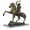 Image 1 : Man on Horse The Scalp Bronze Statue