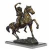 Image 2 : Man on Horse The Scalp Bronze Statue