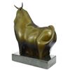 Image 5 : Abstract Modern Art Bull Bronze Sculpture