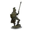 Image 9 : Roman Warrior with Armor Bronze Sculpture