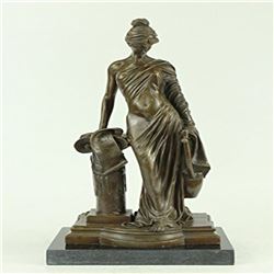 Dino Decarlo Greek Philospher Bronze Sculpture