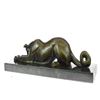 Image 4 : Loving Greyhound Dog Bronze Sculpture