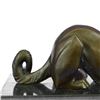 Image 7 : Loving Greyhound Dog Bronze Sculpture