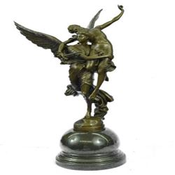 Greek Mythology Nude Female Bronze Sculpture