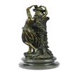 Image 4 : Frustration Satyr and Nymph Nude Bronze Sculpture