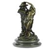 Image 5 : Frustration Satyr and Nymph Nude Bronze Sculpture