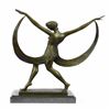 Image 3 : Nude Girl Dancer Bronze Statue