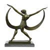 Image 7 : Nude Girl Dancer Bronze Statue