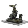 Image 5 : Greyhound Dog Bronze Sculpture
