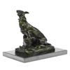 Image 6 : Greyhound Dog Bronze Sculpture