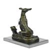 Image 8 : Greyhound Dog Bronze Sculpture