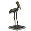 Image 5 : Stork Exotic Bird Bronze Sculpture