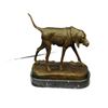 Image 6 : Foxhound Dog Bronze Statue