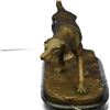 Image 7 : Foxhound Dog Bronze Statue