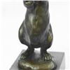Image 8 : Bunny With Baby Bronze Statue