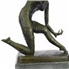 Image 3 : Exotic Dancer Bronze Sculpture on Marble Base Statue