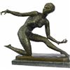 Image 6 : Exotic Dancer Bronze Sculpture on Marble Base Statue
