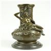 Image 6 : Nude Man Bronze Vase Sculpture