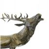 Image 6 : Elk Stag Buck Trophy Game Hunter Bronze on Marble Base Statue