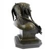 Image 2 : Bronze Indian Chief Sculpture