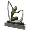 Image 2 : Graceful Nude Dancer Bronze Figurine