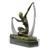 Image 5 : Graceful Nude Dancer Bronze Figurine