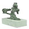 Image 4 : Grizzle Bear Family on a Tree Stub Bronze Sculpture