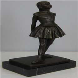 Ballerina The Little Dancer Bronze Sculpture